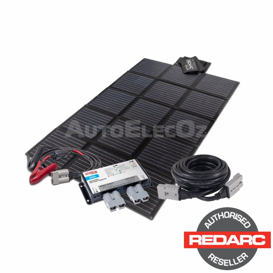 REDARC 300W MONOCRYSTALLINE SOLAR BLANKET KIT AutoElecOz