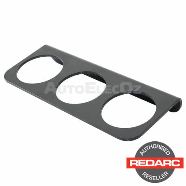REDARC GAUGE HOLDER THREE GAUGE MOUNTING PANEL AutoElecOz