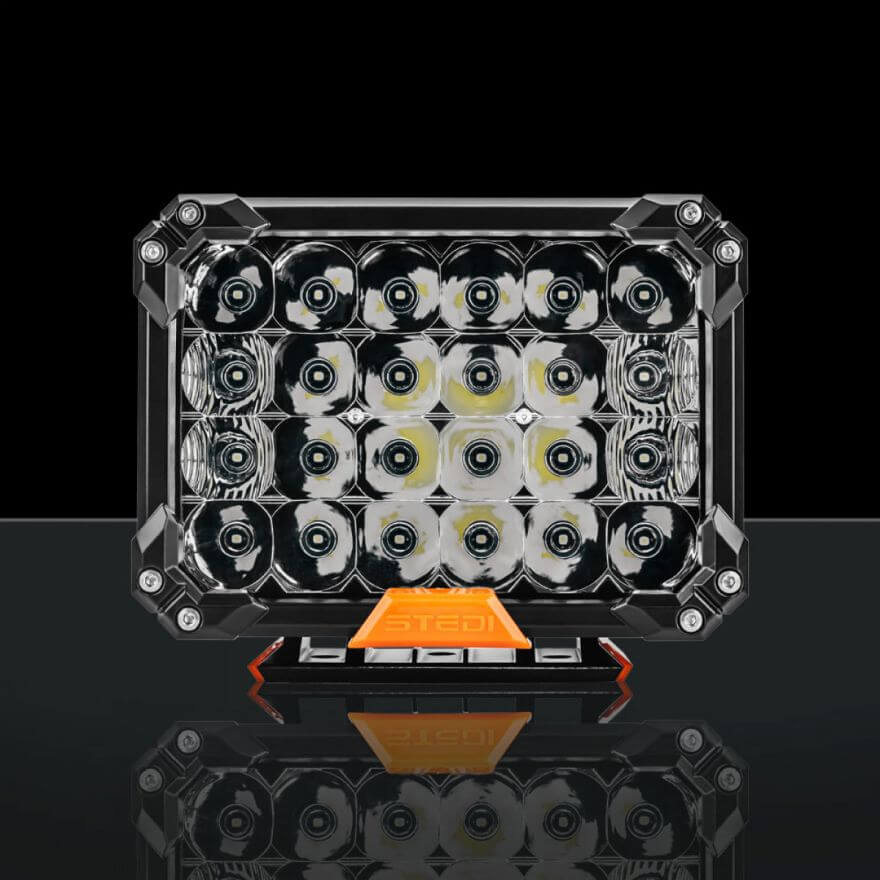 STEDI QUAD PRO Rectangle LED Driving Lights AutoElecOz
