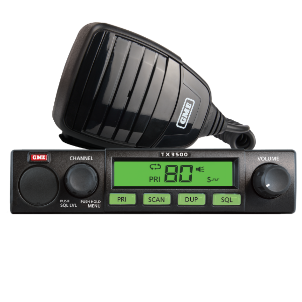 GME TX3500S DSP Compact UHF radio with ScanSuite AutoElecOz