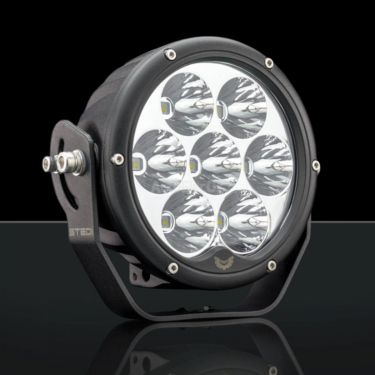 STEDI 6.4 INCH LED DRIVING SPOT LIGHTS (PAIR) 1 LUX 402M AutoElecOz